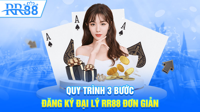 Quy trình 3 bước đăng ký đại lý RR88 đơn giản